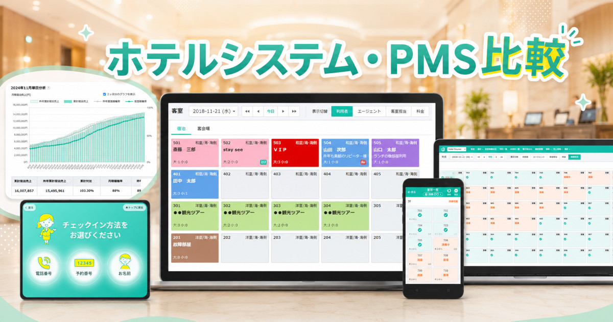 ホテルシステムPMS