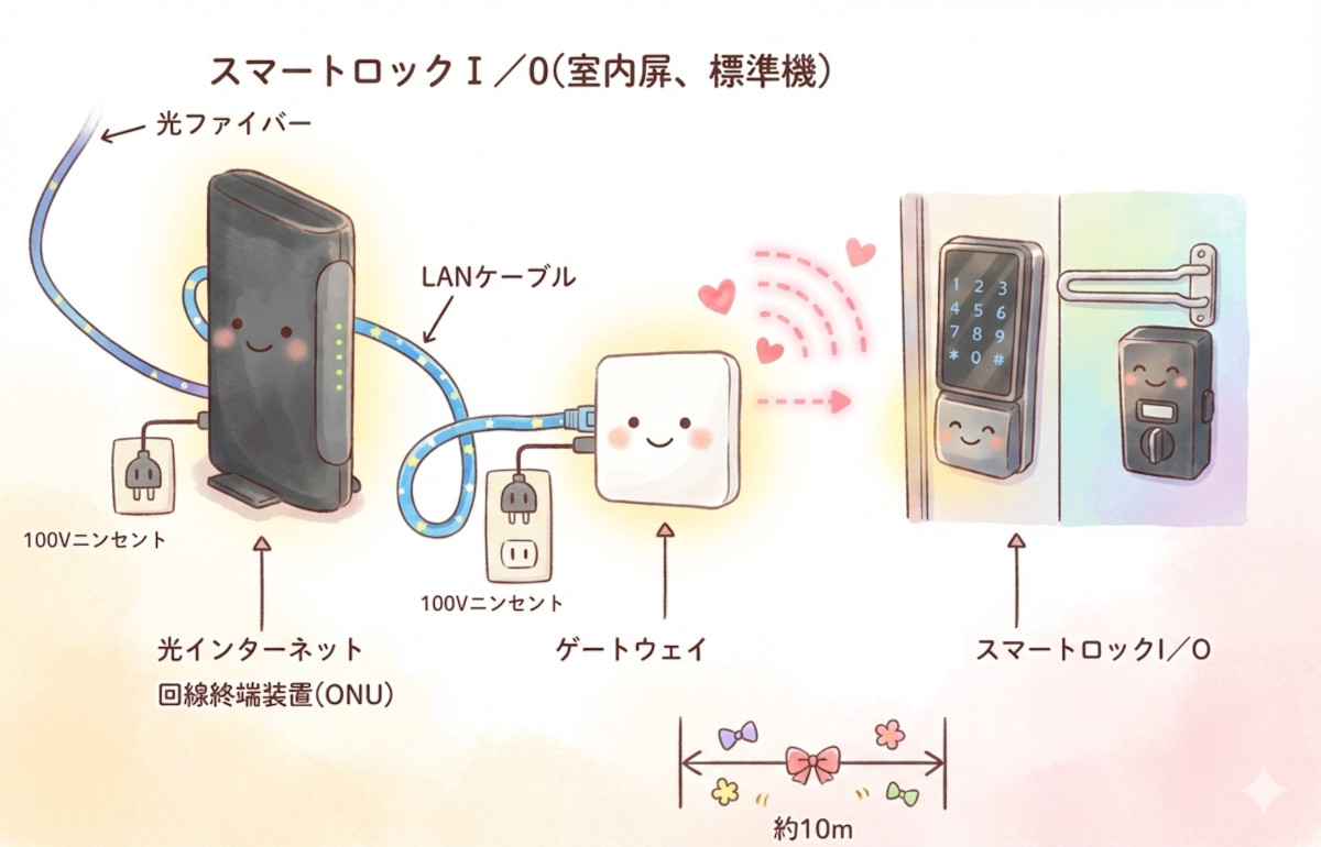 ベイコム、中継器、ゲートウェイ、スマートロックI/O